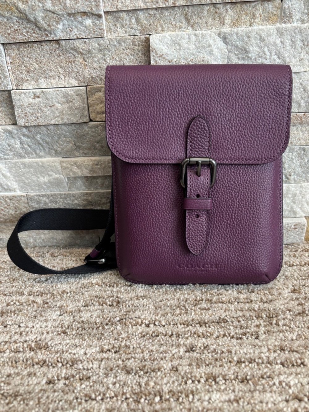 COACH Men’s Small Hudson Crossbody Bag & Matching Card Holder - Picture 3 of 16